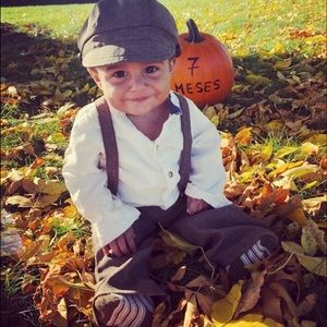 ☀️ HOST PICK! Newsboy Cap, Pants and Suspenders